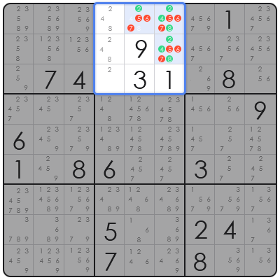 sudoku xy wing